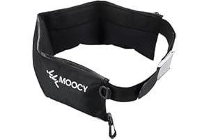 MOOCY Scuba Weight Belt, 4 Pocket Freediving Dive Diving Accessories - fit for Waist 32" to 52"