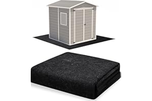 Outdoor Storage Shed Floor Mat, Waterproof Carport Mat, Dustproof Thickened Soft Patio Furniture Mat Washable with Non Slip B