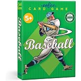 eeBoo: Baseball Playing Cards and Game, 36 Action Cards with Foldable Field, Develops Strategic Thinking, for Ages 5 and up