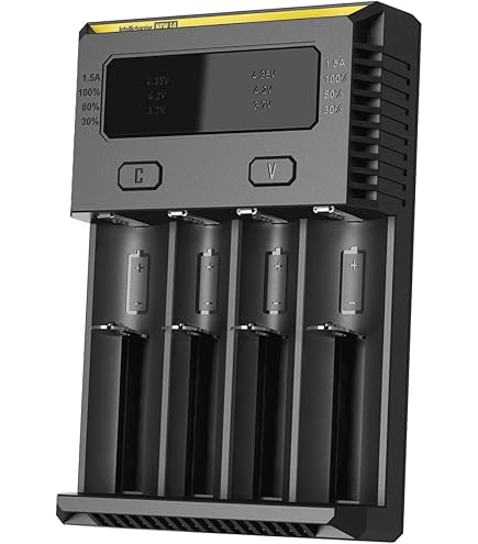 elf bar vape uk Nitecore D4 Professional Digi Charger For 18650 16340 18350 14500 26650  CR123A Li-ion & Ni-MH main image 1