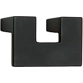 Atlas Homewares A845-BL U-Turn Collection 1.9-Inch Knob, Matte Black
