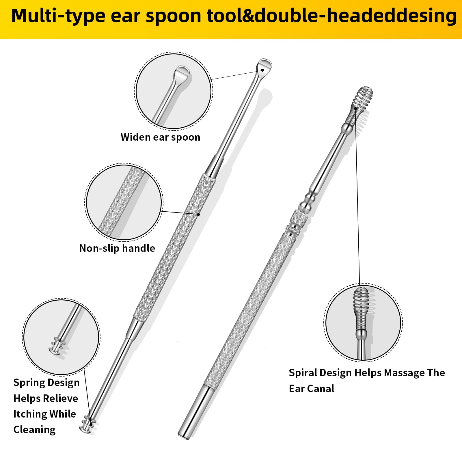 medical ear pick loop set of 4 ent ear wax removal... Mua 9 Pcs Ear Pick Earwax Removal Kit, Ear Cleansing Tool Set, Ear Wax ...