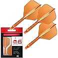 TARGET Darts K Flex Integrated Dart Flight and Shaft, No.6 | Pack of 3 K-Flex - No 6, Kflex Precision Moulded 2-in-1 Dart Flights and Dart Stem | Professional Dart Accessories