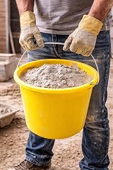 ProDec Heavy Duty Yellow 14 Litre Plastic Builders Bucket 3 Gallon view 6