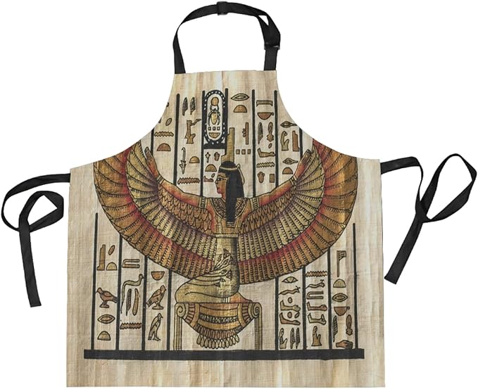 CCDMJ Ancient Religion Culture Egyptian Apron Adjustable Neck Straps