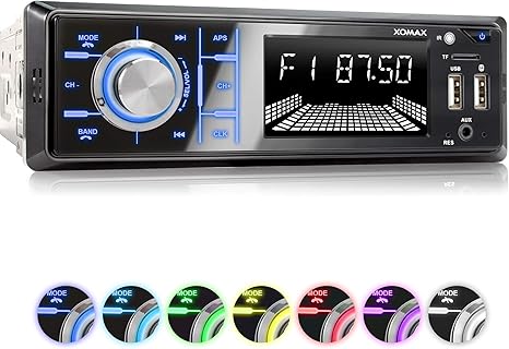 Xomax Xm R268 Car Stereo With Bluetooth I Mobile Phone Amazon Co