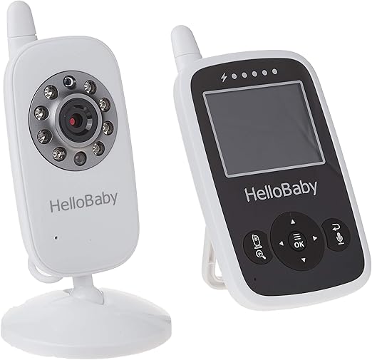 Hello Baby Wireless Video Baby Monitor with Digital Camera HB24, Night