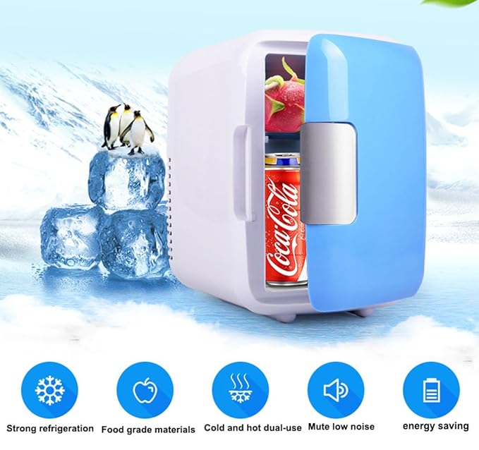 Amazon.es: Nevera Portátil, Refrigerador de 4 litros para autos ...