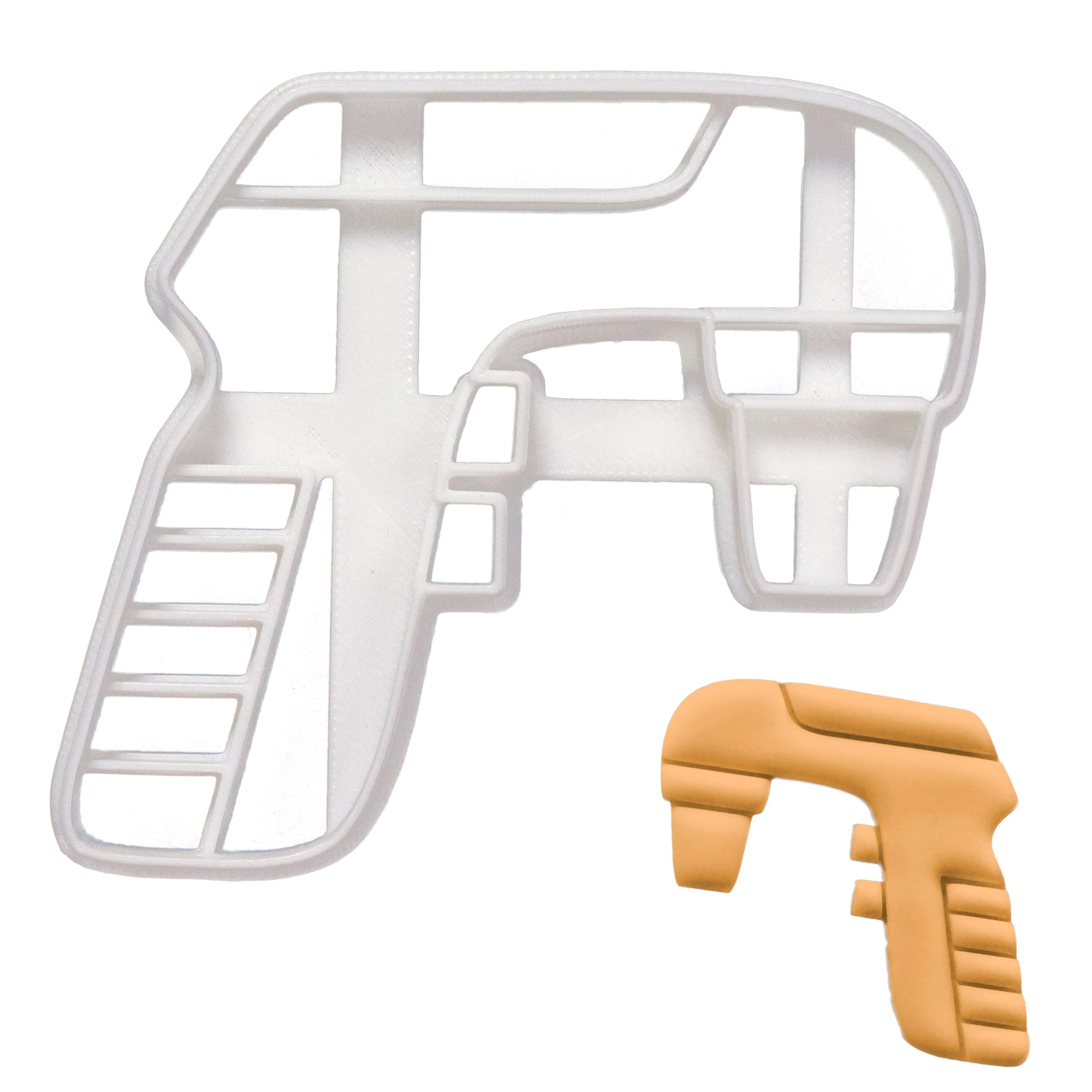 BAKERLOGY Electronic Pipette Cookie Cutter - Detailed Biscuit Cutter Design for Baking and Crafts, Ideal on Fondant, Dough, Clay