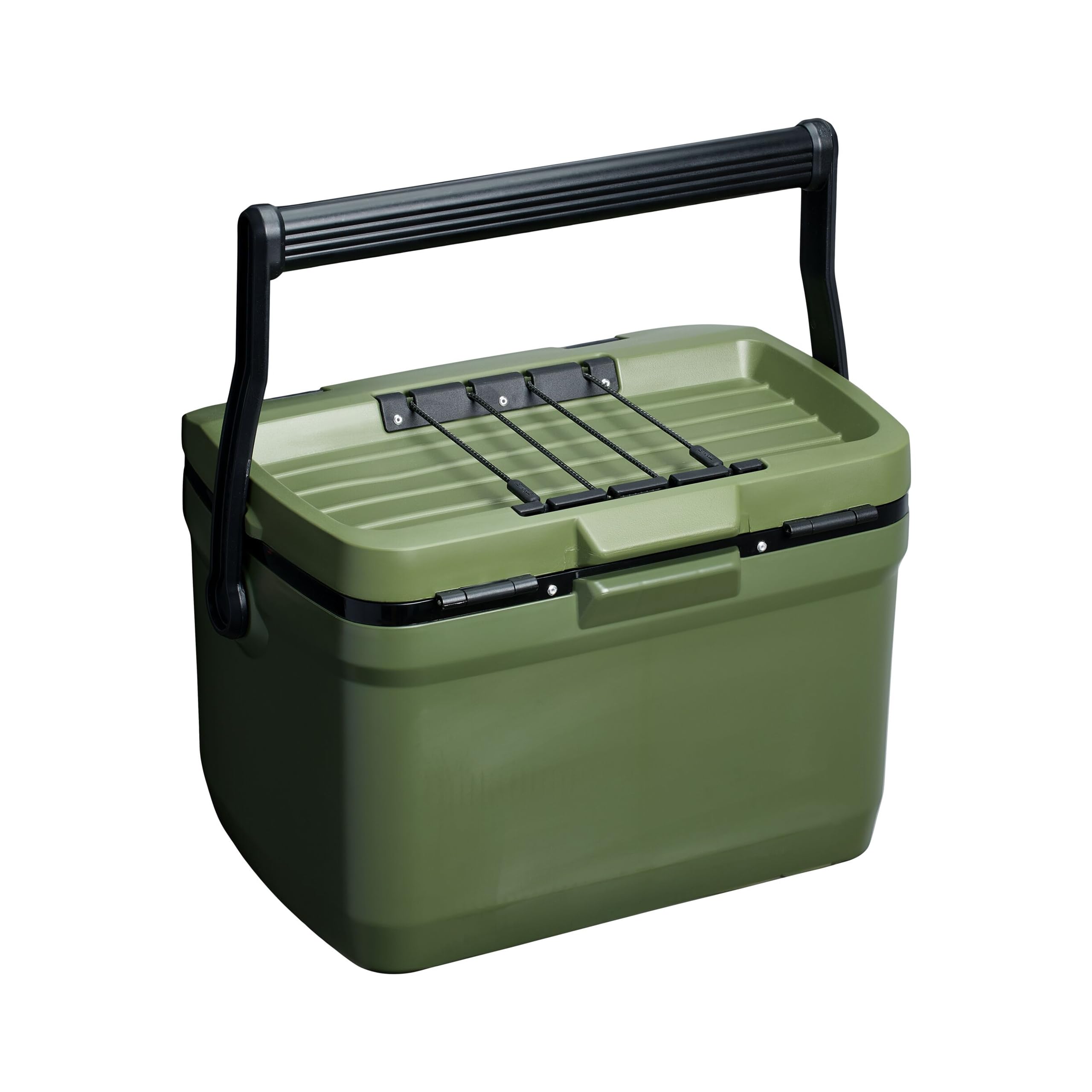 Stanley Adventure Outdoor Cooler 15.1L - Camping Kühlbox - BPA-Frei - Deckel fungiert auch als Sitz - Robuste Isolierbox ohne Strom - Auslaufsicher - Dried Pine 8