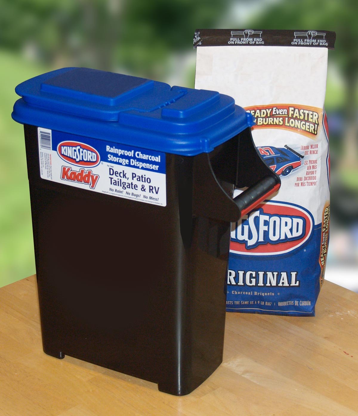 Buddeez Kingsford Kaddy Charcoal Dispenser for 12 lb. Bags eBay