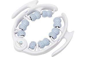 M3 Naturals Anti Cellulite Roller & Lymphatic Drainage Massager | Fascia Blaster for Contoured & Smoother Skin | Tool for Sore Arms, Legs, Stomach & Buttocks Multicolor