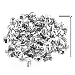 HELIFOUNER 100 Pieces M3 x 14mm, Thread Pitch