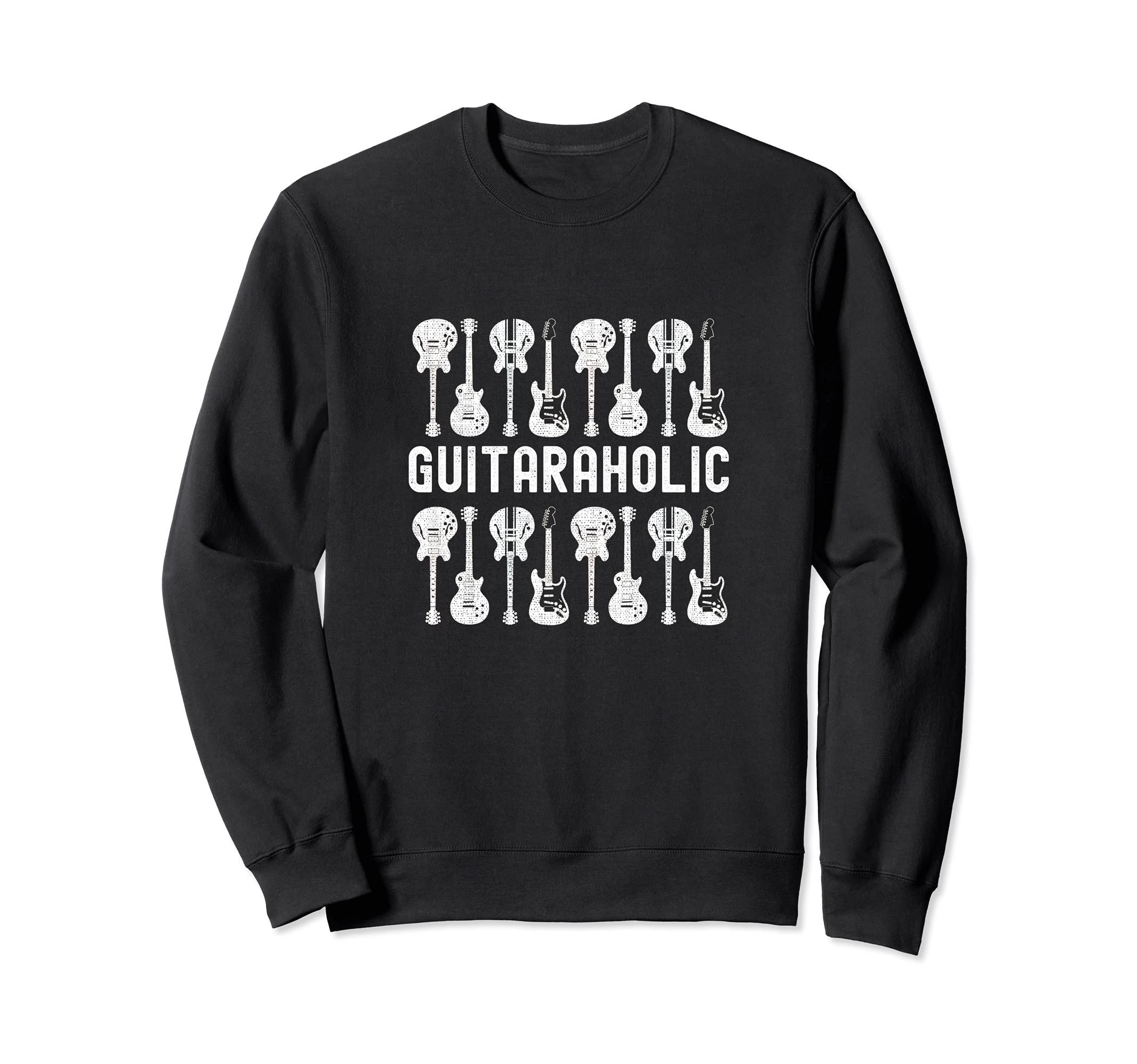 Guitaraholic Guitar design for Guitar Player Sweatshirt