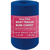 VEITHI Tapis Superposé Gris Foncé Pour Remorque De Bateau 279 Cm X 4 M Tapis De Remorque De Bateau Tapis Superpose Pour Remorque De Bateau Tapis Superpose Pour Remorques De Bateau Ou Rampe De Jet Ski