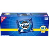 OREO Chocolate Sandwich Cookies, 60 Snack Packs (2 Cookies Per Pack) | Always made with Real Cocoa, Certified Kosher, Individ
