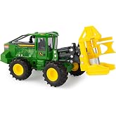 ERTL Prestige Collection - John Deere 843l-II Wheeled Feller Buncher Replica - 1:50 Scale - Authentic Premium Die-Cast Metal Replica - Farm Toys - Ages 14 and Up