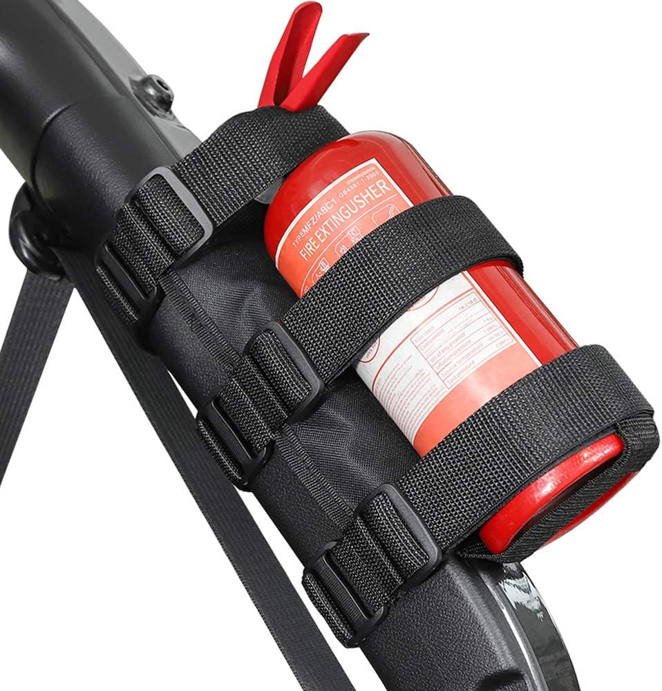 Voodonala for Jeep Roll Bar Fire Extinguisher Holder 2.53LB Adjustable