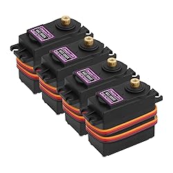 Deegoo [4-Pack] MG996R 55g Metal Gear Torque