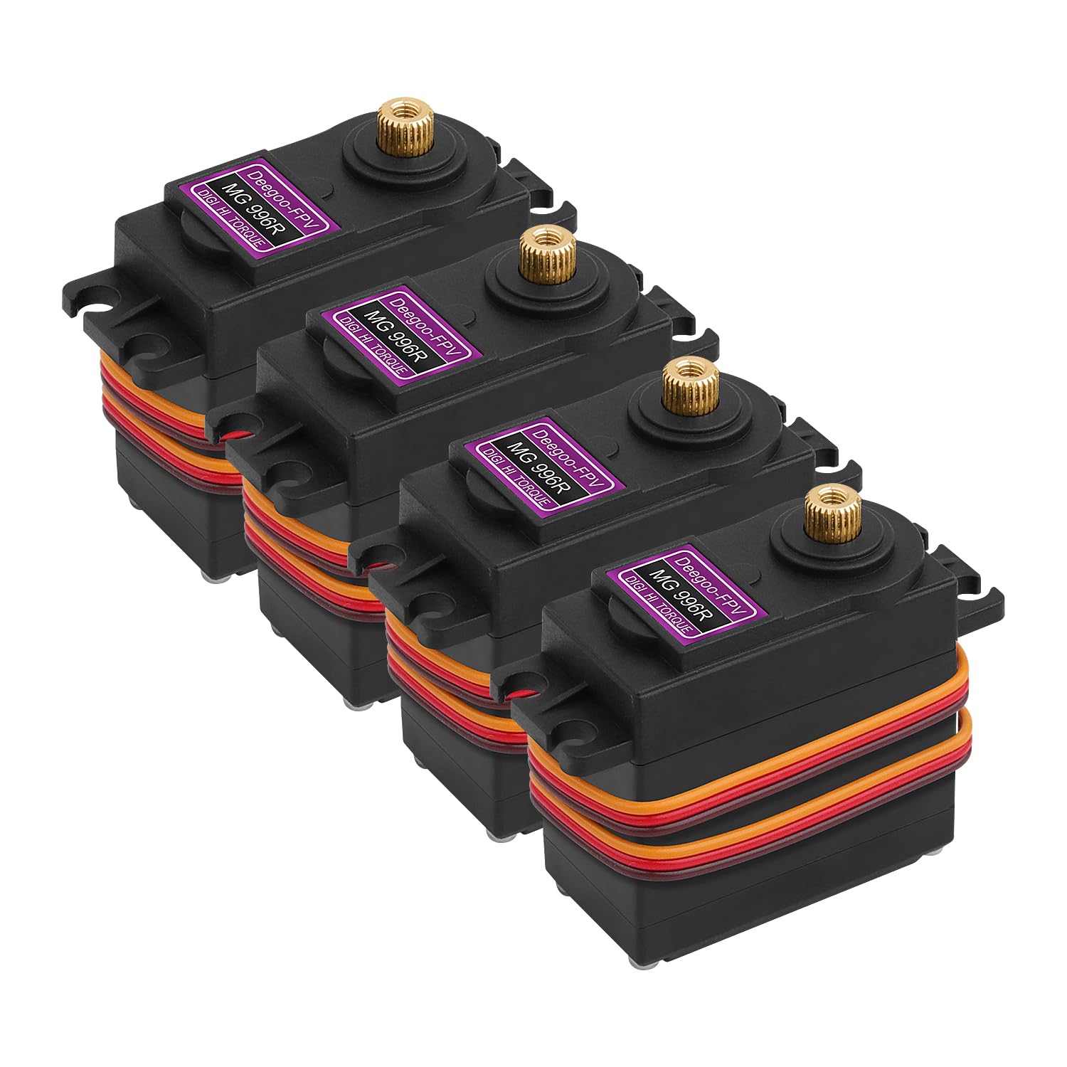 Deegoo [4-Pack] MG996R 55g Metal Gear Torque