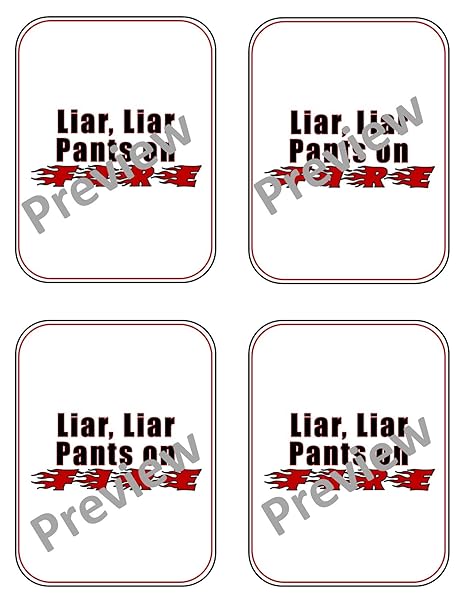 Buy Liar Liar Pants On Fire Counseling Game Online At Low Prices In India Amazon In