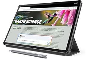 Lenovo Idea Tab Pro with Google Gemini - Student Tablet - 12.7” 3K LCD Display - 8 GB Memory - 128 GB Storage - MediaTek Dimensity 8300 - Includes Pen and Folio Case