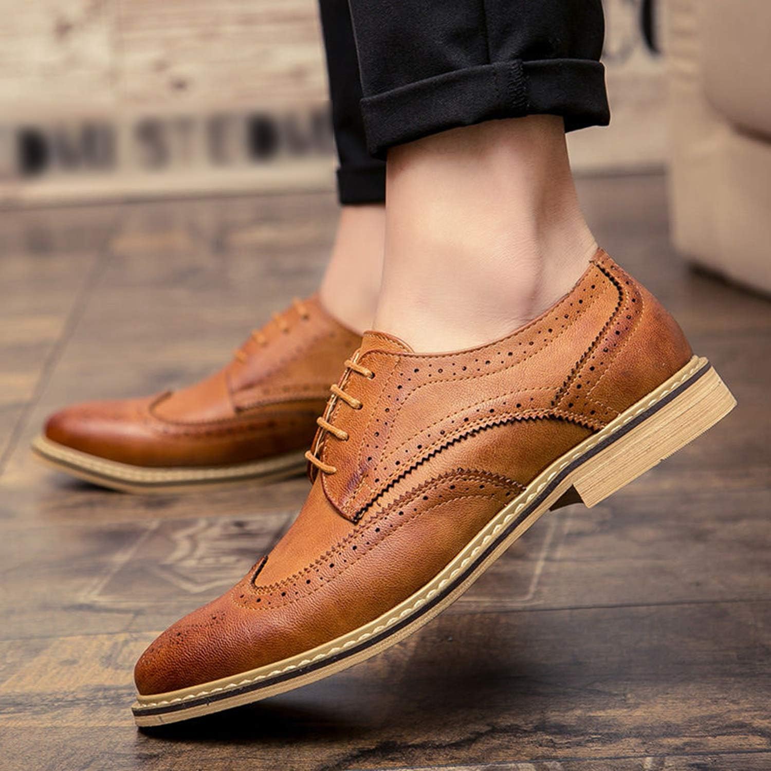Men Oxfords Fashion Dress Shoes 