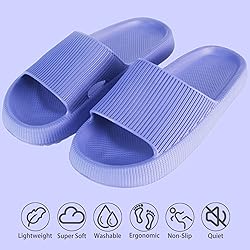 rosyclo Cloud Slippers for Women and Men, Massage