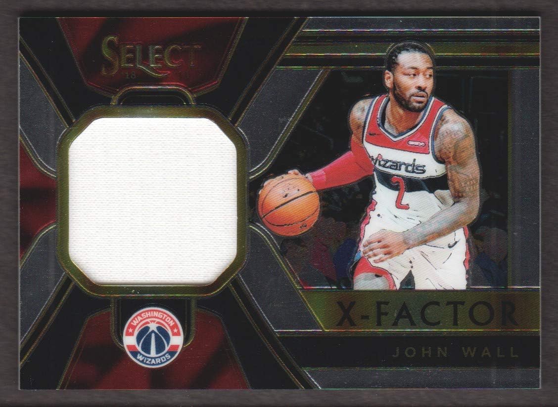 2018 19 Select Basketball X Factor Jersey Xf Jwl John Wall