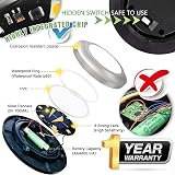 Torchtree 2023 Upgraded Solar Outdoor Ground Lights 12 Pack 8 LED 40 lm IP65 view 3