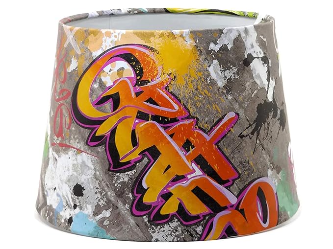 Graffiti Lampshade Ceiling Light Shades Lamp Boys Girls Kids