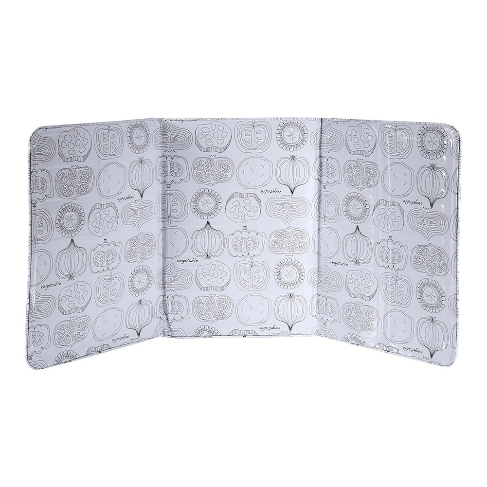 Oil Splatter Screen Kitchen Safety Guard Cooking Pan Oil Splatter Shield Stove Cover Painting Vegetables