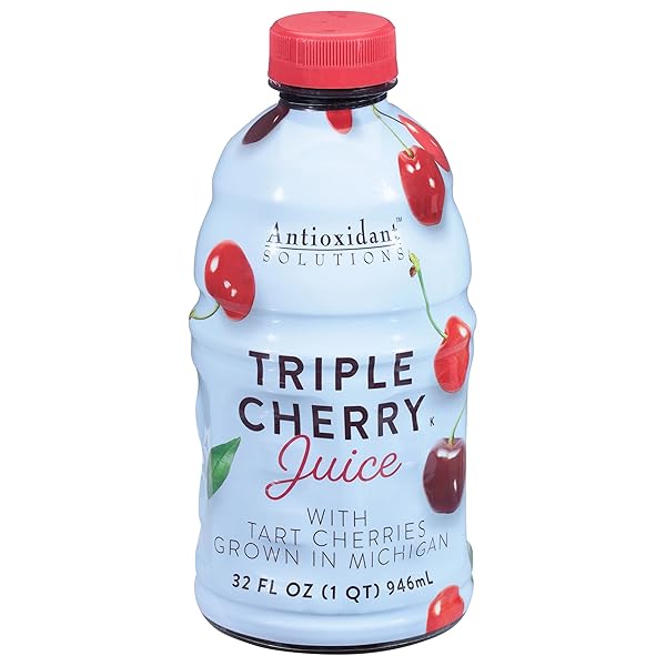 ANTIOXIDANT SOLUTIONS, TRIPLE CHERRY JUICE, 32 FL OZ