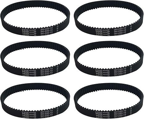 Amazon Com Crucial Vacuum Replacement Vacuum Geared Belts Compatible With Dyson Part 911710 01 91171001 Models Dc17 10mm 10 Mm 6 Pack Household Vacuum Belts