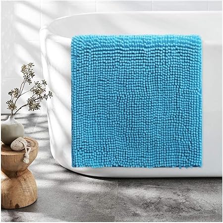 Unbekannt rutschfeste weiche Anti-Rutsch-Badematte, rechteckig