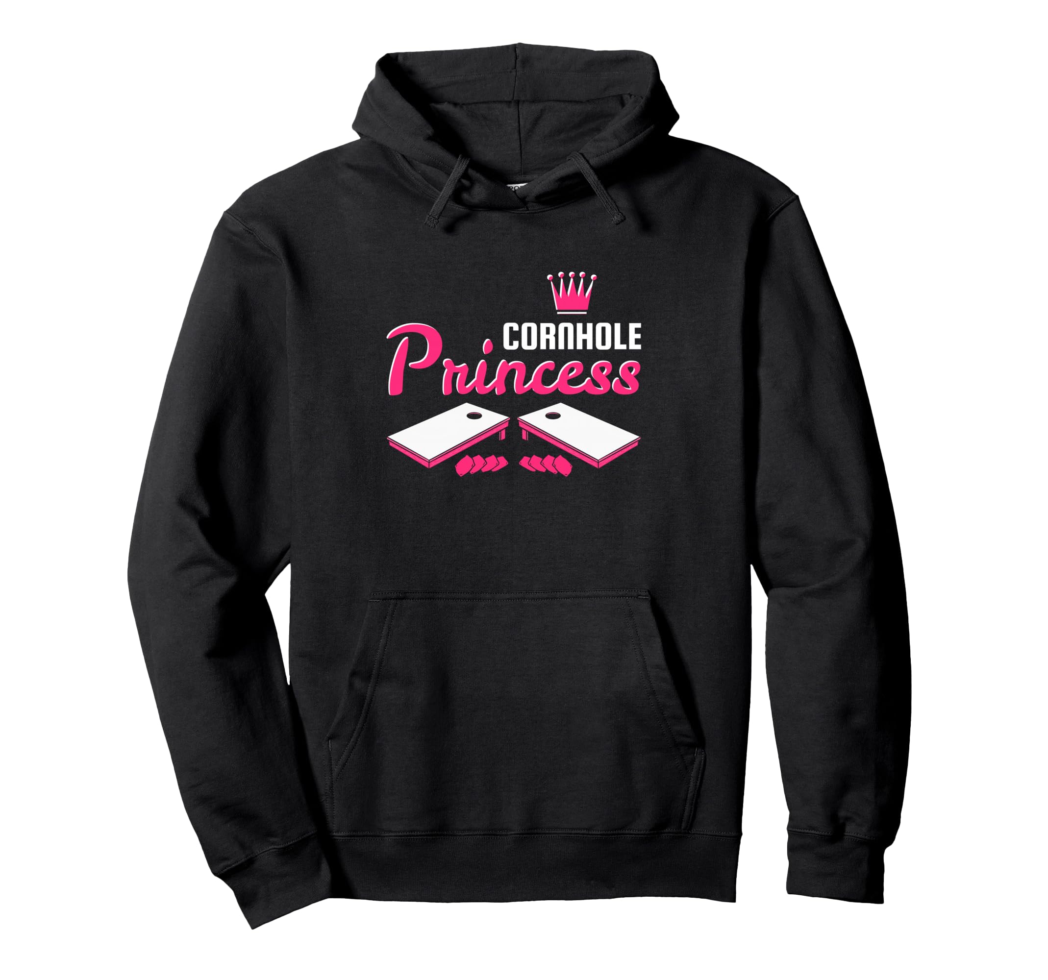 Cornhole Princess Pullover Hoodie