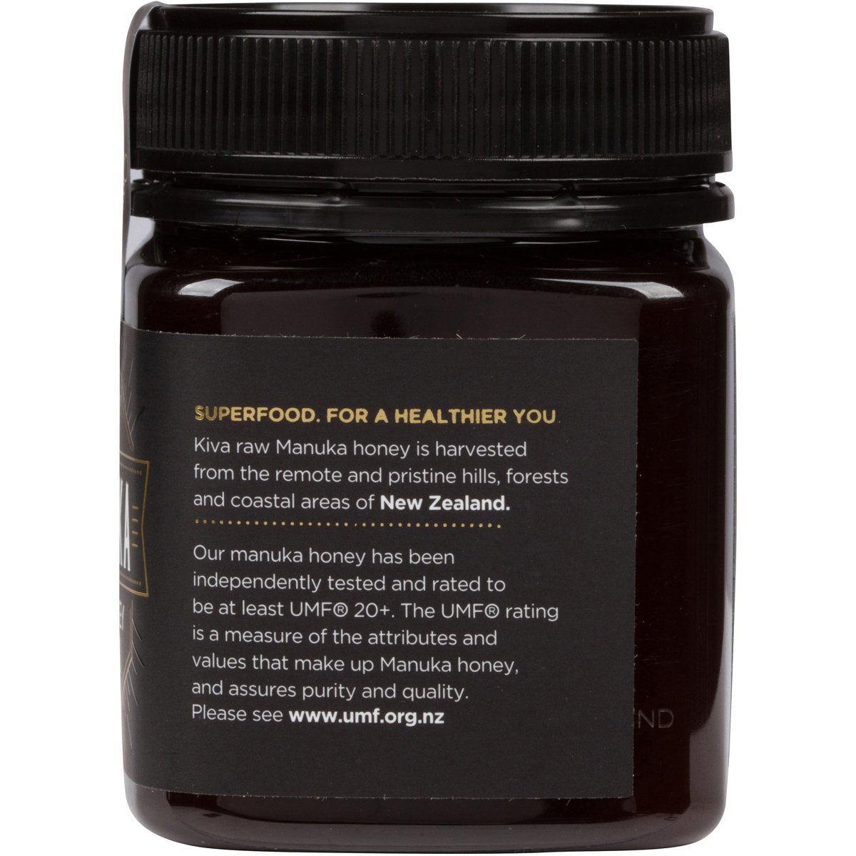 Kiva Raw Manuka Honey, Certified UMF 20+ (MGO 850+) New Zealand (8.8