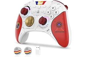 IINE Switch Pro Controller with Hall Effect Joystick/Trigger, Wireless Switch Controller for PC/Switch/Steam/Tablet/Phone, Switch Remote Gamepad with NFC/Motion Sense/Macro/Wake-up/Rumble (Controller)