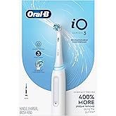 Oral-B iO Series 3 Electric Toothbrush with (1) Brush Head, Rechargeable, White