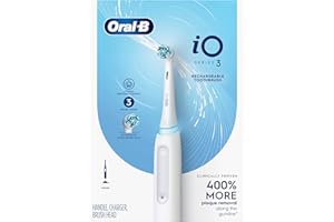 Oral-B iO Series 3 Electric Toothbrush with (1) Brush Head, Rechargeable, White