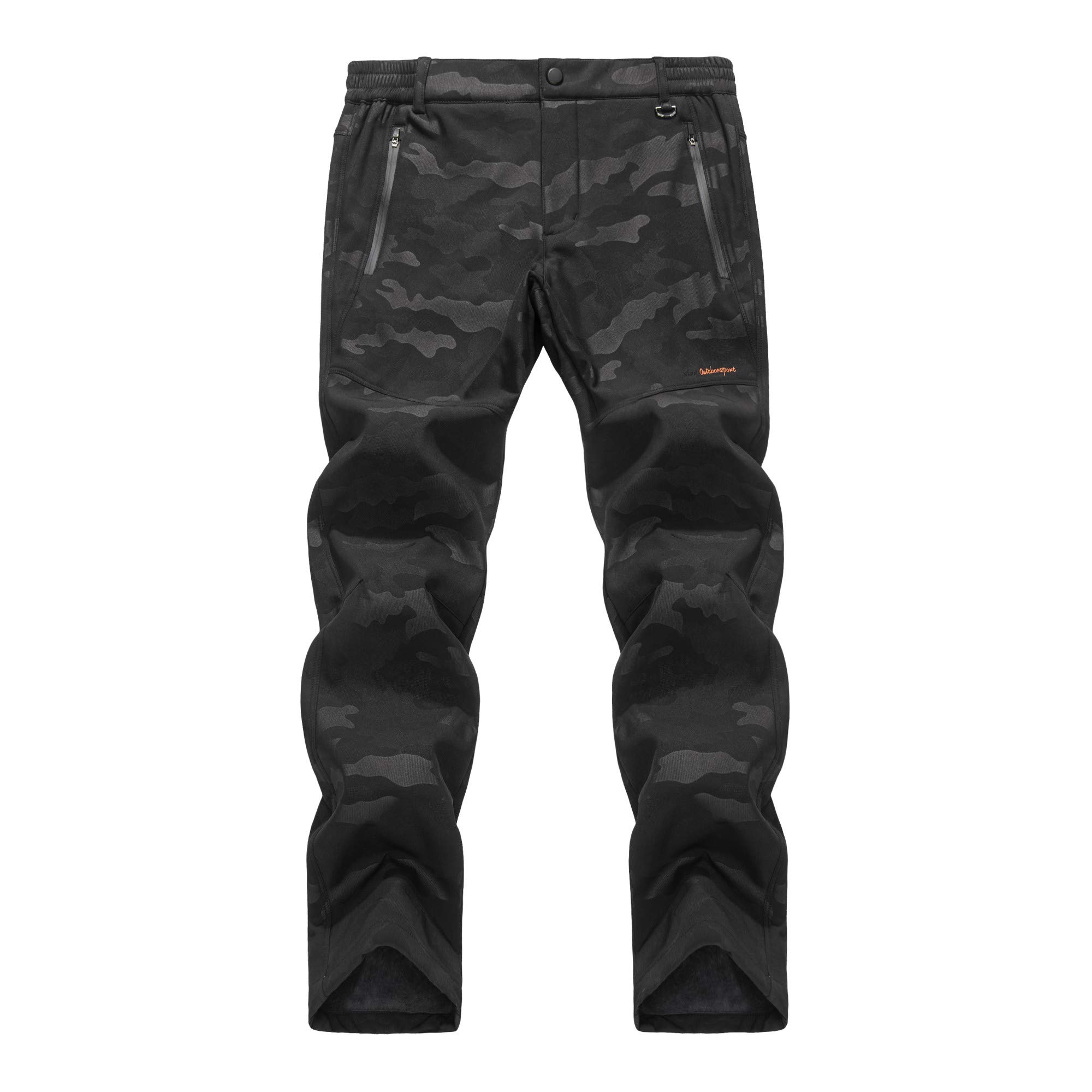 Walking Trousers Warm Lined Mens Trousers Hiking Trousers Mens