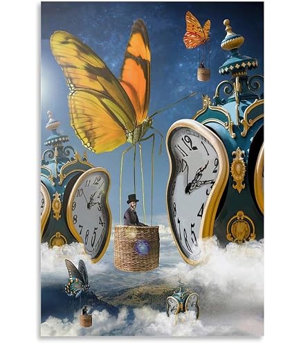 Salvador Dali Butterfly Ship Meaning