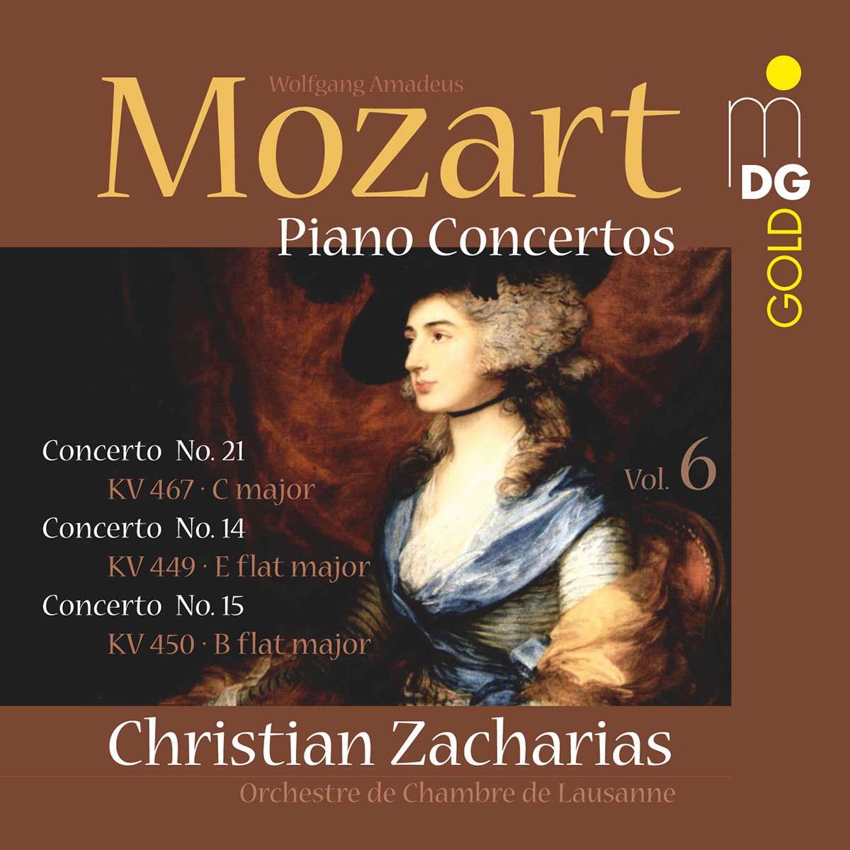 Le Plus Beau Concerto Pour Piano De Mozart Piano Concertos Vol. 6: Concertos N° 21, 14 & 15: Wolfgang Amadeus