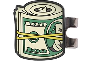 Shanker Golf - Funny Golf Ball Markers with Hat Clip - Funny Golf Accessories