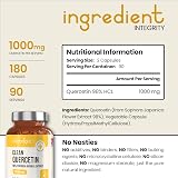 VitaBright Quercetin 1000mg 180 Caps Vegan No Additives Made in Britain view 2