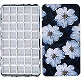 Fclub Watercolor Tins Palette Paint Case with 40Pcs Half Pans carrying Magnetic stripe on the bottom