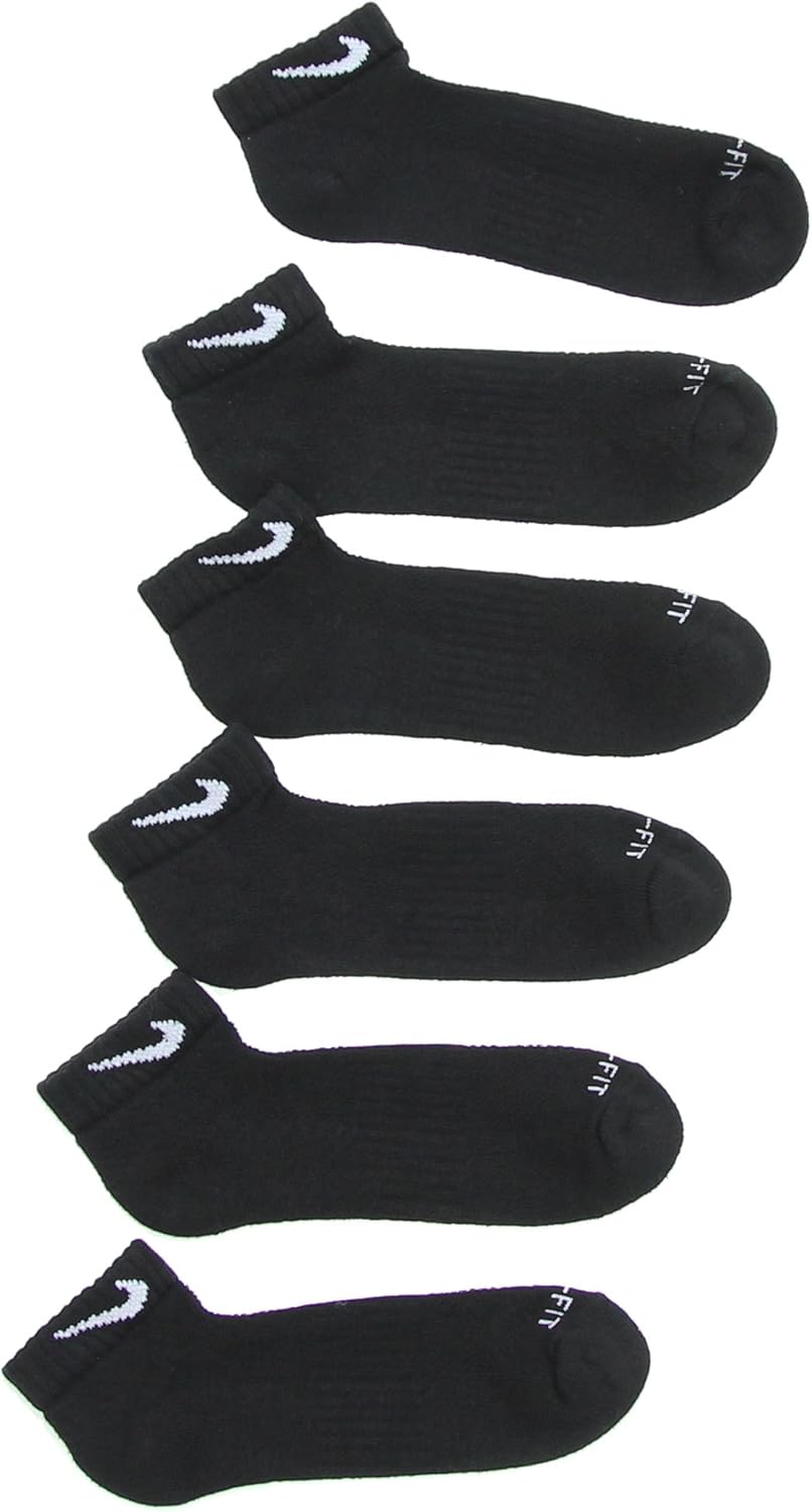 nike dri fit no show socks 6 pack