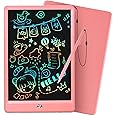 EooCoo Toys for Ages 2-4 Girls,10 Inch LCD Writing Tablets for Kids, Doodle Board Drawing Pad Toy, No Mess Coloring Books for Toddlers, Travel Girls Gifts, Learning Toys for 3-5 Years Old