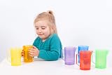 tickit 6-Piece Translucent Colour Jug Set Sensory Toy Ages 18+ Months view 7