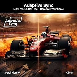 KOORUI Gaming Monitor, 27" 200Hz Fast IPS, FHD